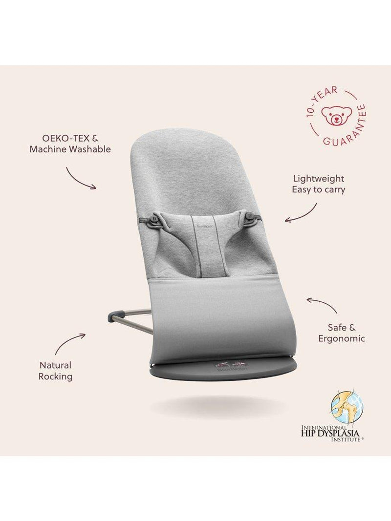 BabyBjörn Bliss 3D Jersey baby bouncer (British brand)