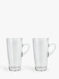 Coffee Connoisseur Latte Glasses Set Of 2 320Ml Clear