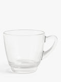 John Lewis clear glass Americano cups, set of two 320ml, UK version