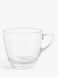John Lewis clear glass Americano cups, set of two 320ml, UK version