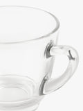 John Lewis clear glass Americano cups, set of two 320ml, UK version