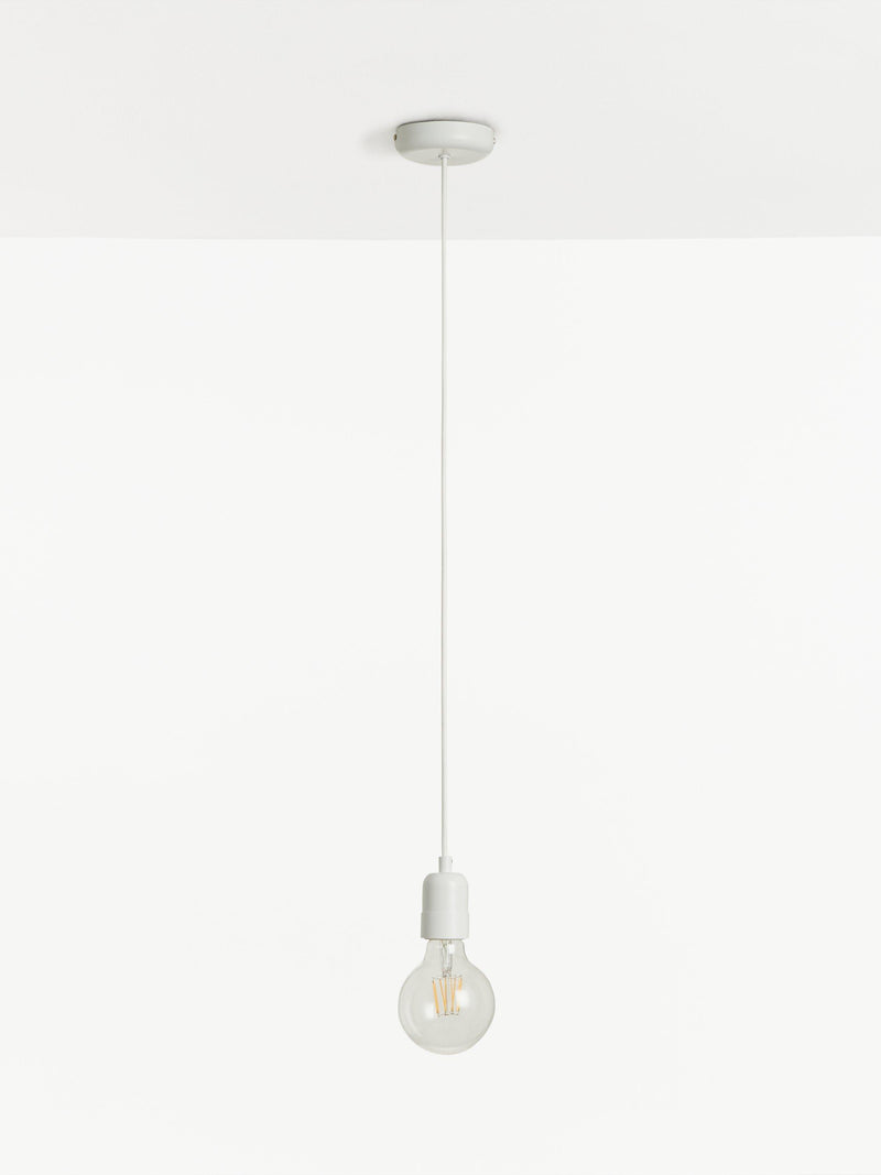 John Lewis ceiling pendant cord white adjustable (British brand)