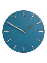 John Lewis John Lewis Arne Brass Dial Analogue Wall Clock 45cm- Buy online at McGrocer