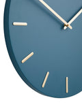 John Lewis Arne brass dial wall clock 45cm, UK version
