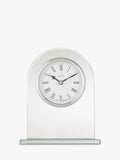 Acctim glass mantel clock H17cm - British product