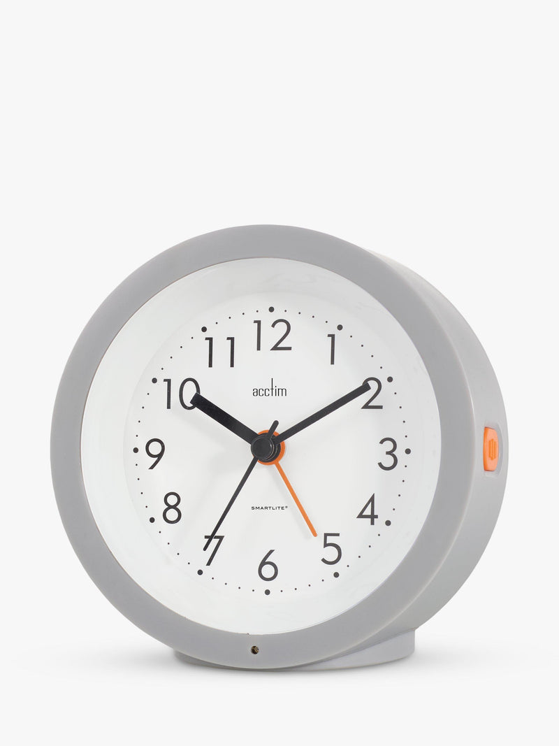 Acctim Elliot alarm clock grey, imported from the UK