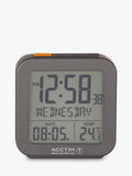 Acctim square digital radio controlled alarm clock - British product