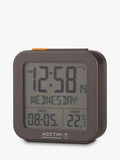 Acctim square digital radio controlled alarm clock - British product