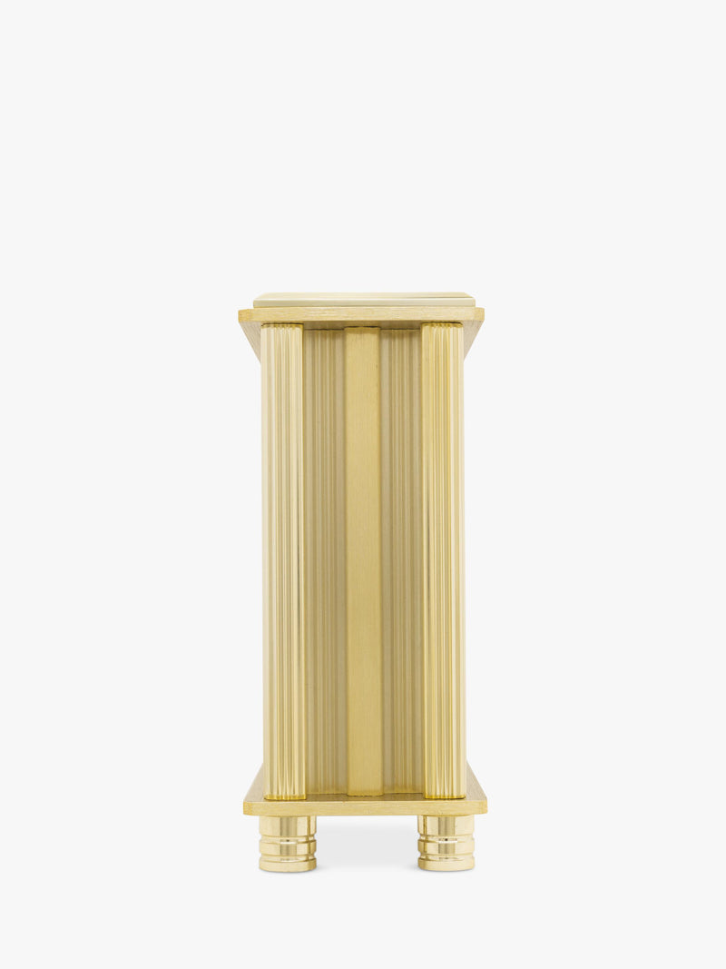 Acctim Hampden mantel clock brass dial, imported from the UK