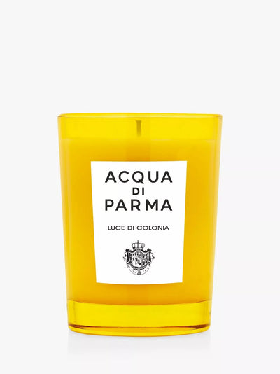 John Lewis Acqua di Parma Luce di Colonia Scented Candle 200g- Buy online at McGrocer