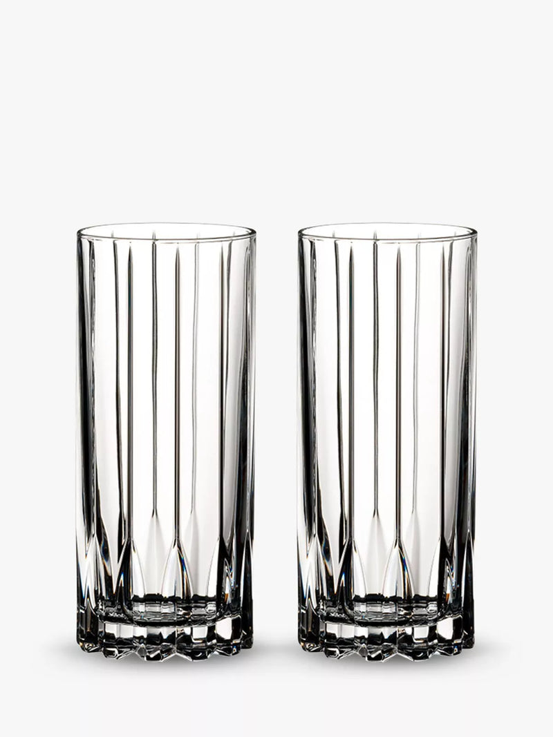 RIEDEL crystal highball glasses set of 2 310ml, imported from the UK