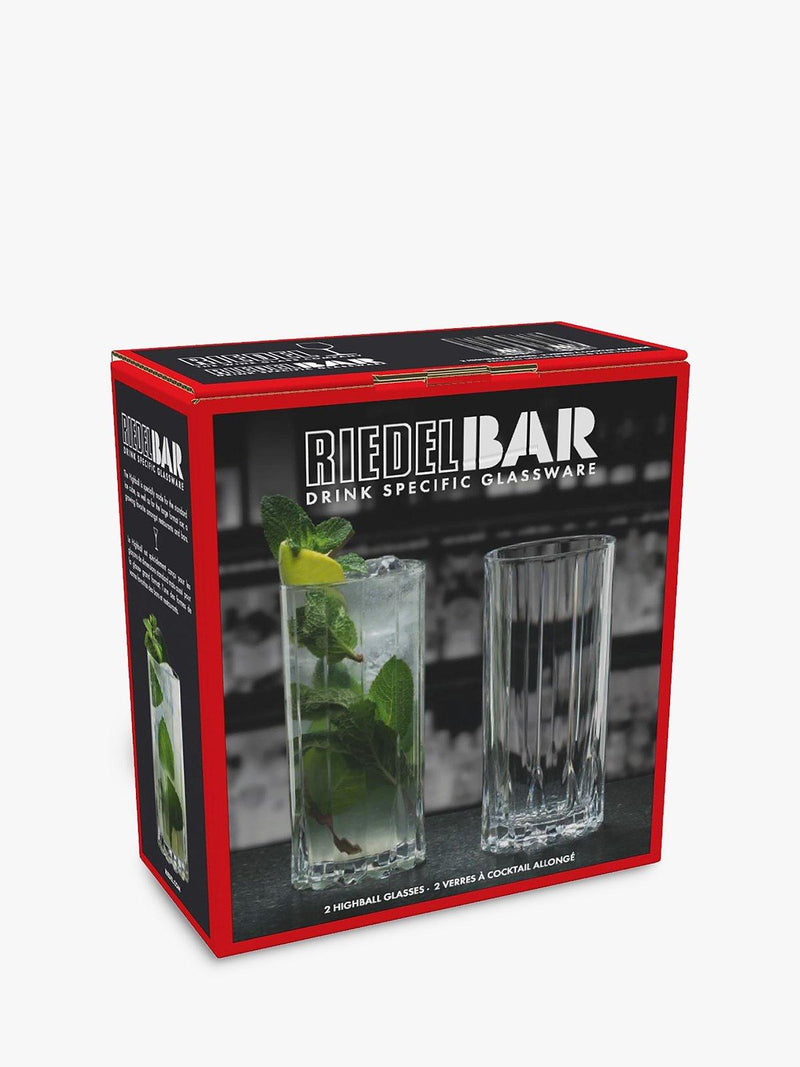 RIEDEL crystal highball glasses set of 2 310ml, imported from the UK