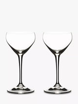 John Lewis RIEDEL Bar Crystal Glass Nick & Nora Cocktail Glasses, Set of 2, 140ml- Buy online at McGrocer