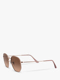 Ray-Ban RB3548N hexagonal gradient sunglasses 51mm, UK version