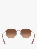 Ray-Ban RB3548N hexagonal gradient sunglasses 51mm, UK version