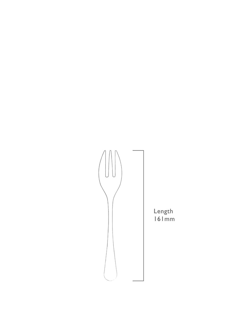 Robert Welch Radford stainless steel oyster fork 16cm (British brand)