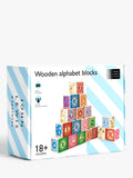 John Lewis wooden alphabet blocks 40-piece (British brand)