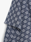 John Lewis striped tea towels pack of 3 dark blue - British product
