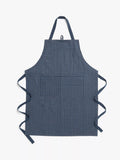 John Lewis striped apron dark blue - British product