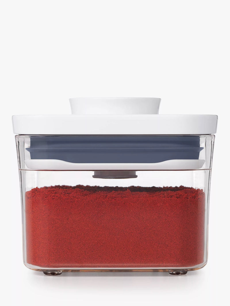 OXO POP square kitchen storage container 400ml - British product