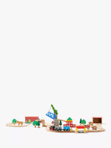 John Lewis John Lewis Wooden Train Set, 50 Pieces- Buy online at McGrocer