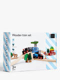 John Lewis wooden train set 50 pieces - British product