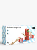 John Lewis wooden train lifting bridge toy, UK version