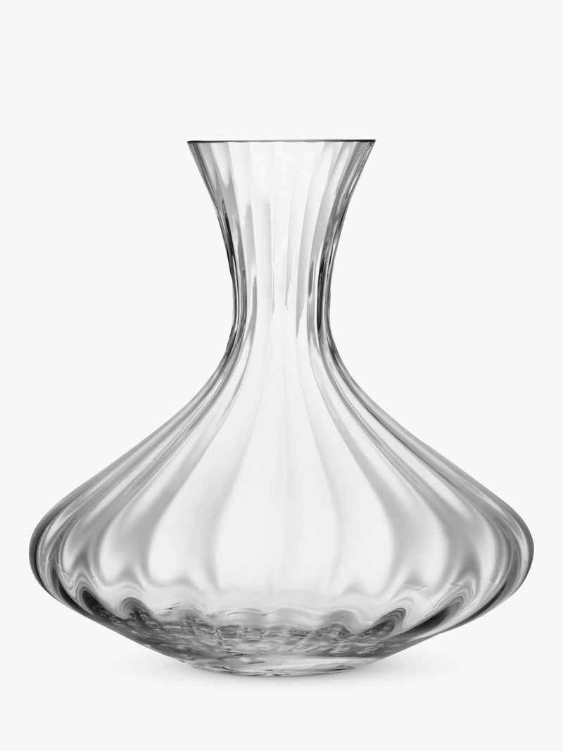 LSA International Aurelia optic glass carafe 1.8L, imported from the UK