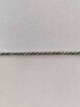 John Lewis John Lewis Cord Braid Silver 5m- Buy online at McGrocer
