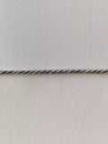 John Lewis cord braid silver 5m, imported from the UK