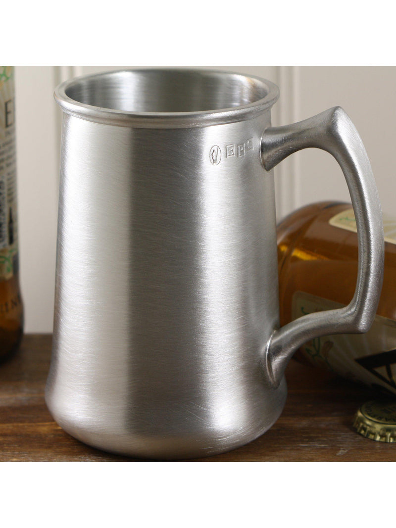 English Pewter Company brushed pewter tankard 1 pint (British brand)
