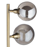 John Lewis Huxley floor lamp Smoke Antique Brass (British brand)