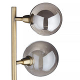 John Lewis Huxley floor lamp Smoke Antique Brass (British brand)