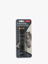 John Lewis Derwent Sketching Pencils Pack of 4- Buy online at McGrocer