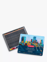 John Lewis Derwent Procolour Colouring Pencil Tin Pack of 24- Buy online at McGrocer