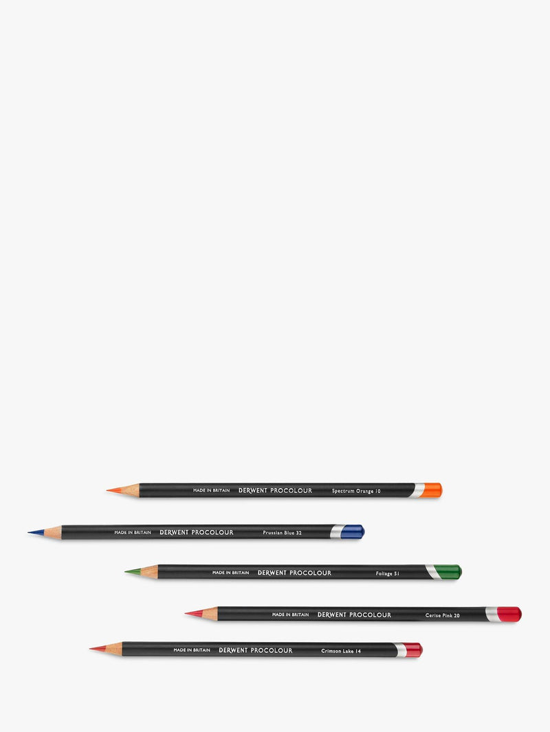Derwent Procolour coloured pencils 24-piece tin - British product