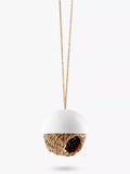 Eva Solo woven rush bird shelter for small garden birds - British product