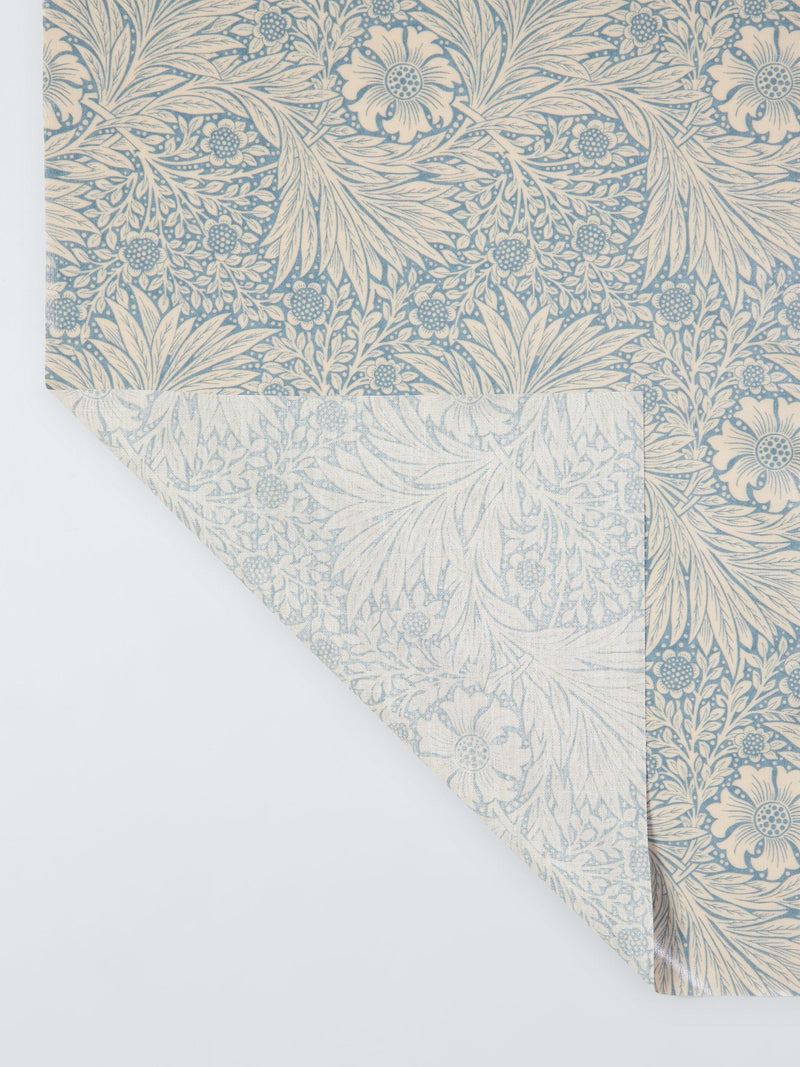 Morris & Co. marigold oilcloth tablecloth fabric 130cm, imported from the UK