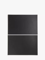 John Lewis John Lewis Bonded Leather Placemats Set of 2 Black- Buy online at McGrocer