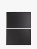 John Lewis bonded leather placemats black set of 2 (British brand)