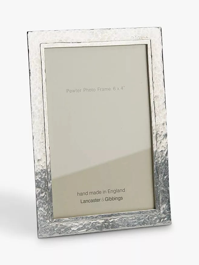 Lancaster and Gibbings pewter photo frame Thurlestone, UK version