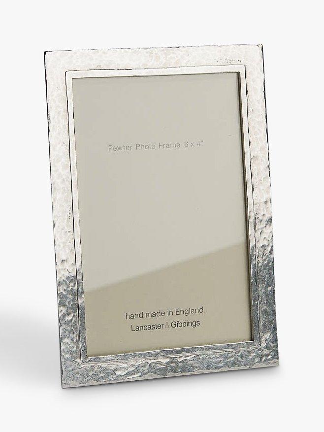 Lancaster and Gibbings pewter photo frame Thurlestone, UK version