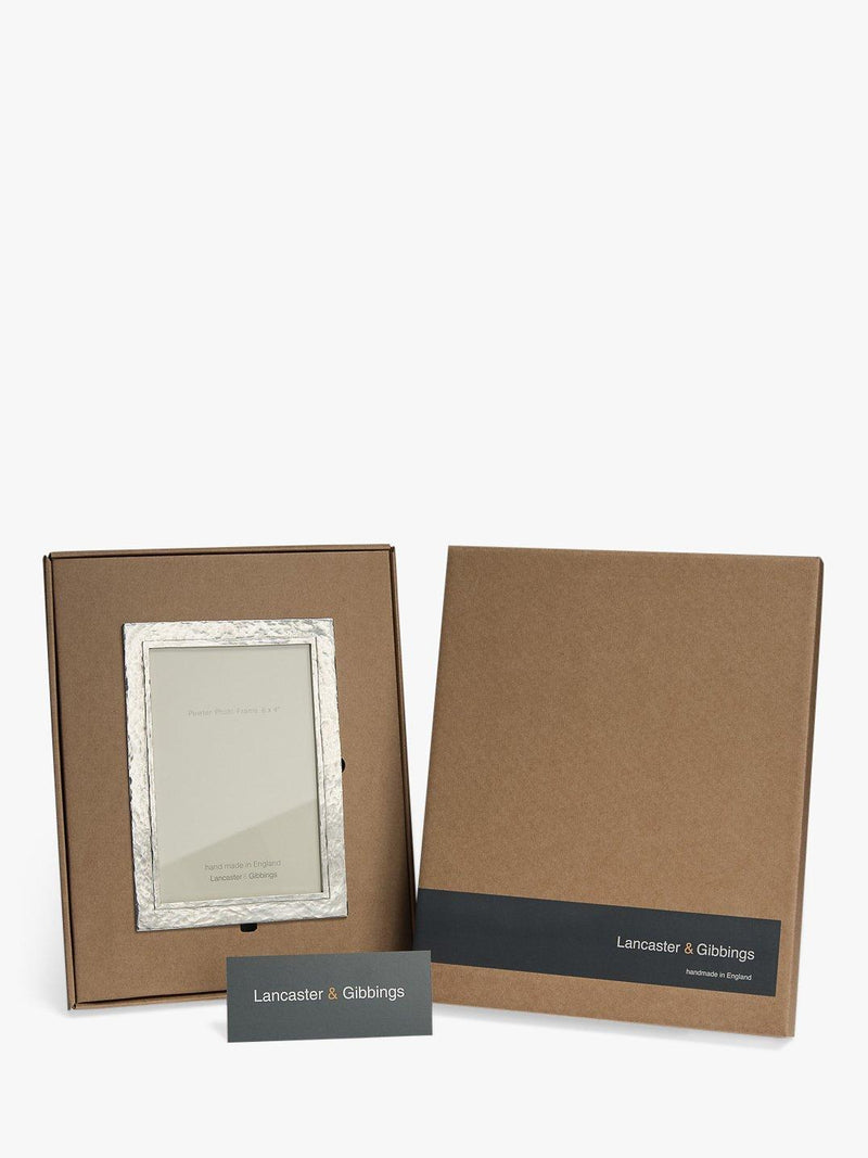 Lancaster and Gibbings pewter photo frame Thurlestone, UK version