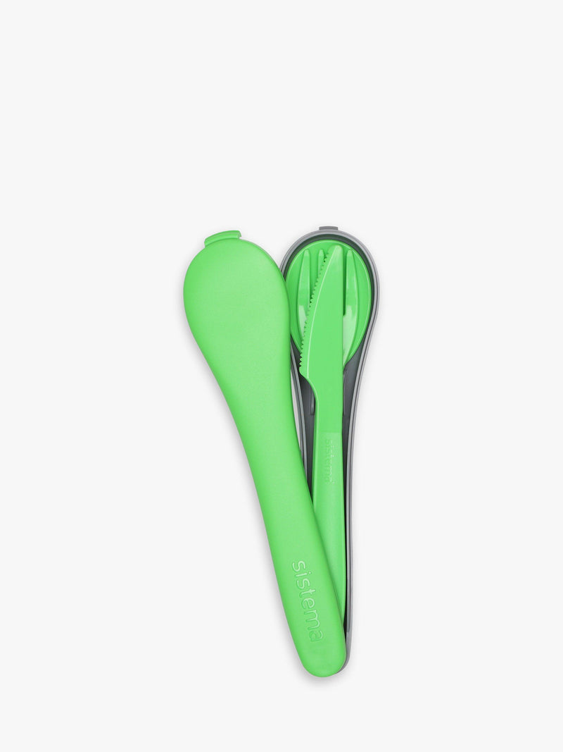 Sistema portable cutlery set with case assorted - British product