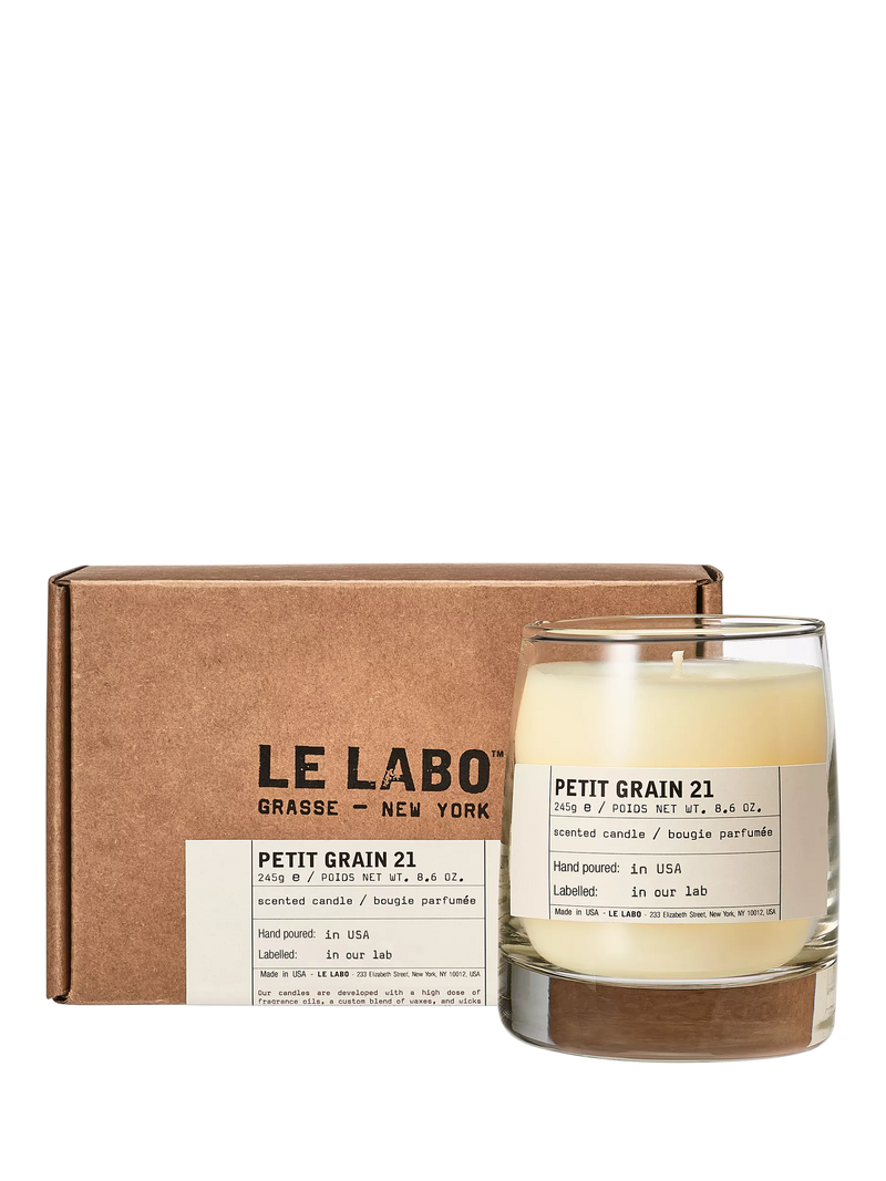 Le Labo Petit Grain 21 scented candle 245g - British product