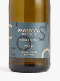 John Lewis Prosecco and crystal glass set 75cl, UK version