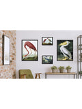 Brookpace Lascelles framed flamingo print 86x66cm - British product