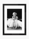 Brookpace Lascelles Marilyn Monroe Ballerina framed print 90x70cm, UK version