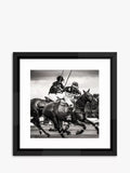 Brookpace Lascelles framed print Polo II 55.5x55.5cm (British brand)