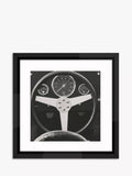 Brookpace Lascelles framed print of a 1959 Porsche 55.5cm, UK version